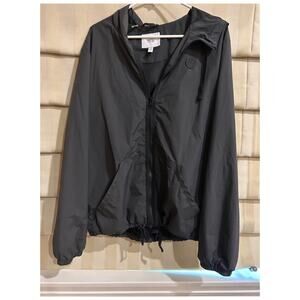 WESC Blue Grey Hooded Windbreaker